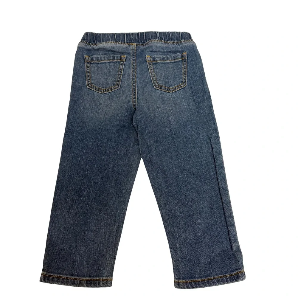 Jumping Beans Infant Boys Straight‎ Leg Stretch Jeans Blue 24 Months NWT